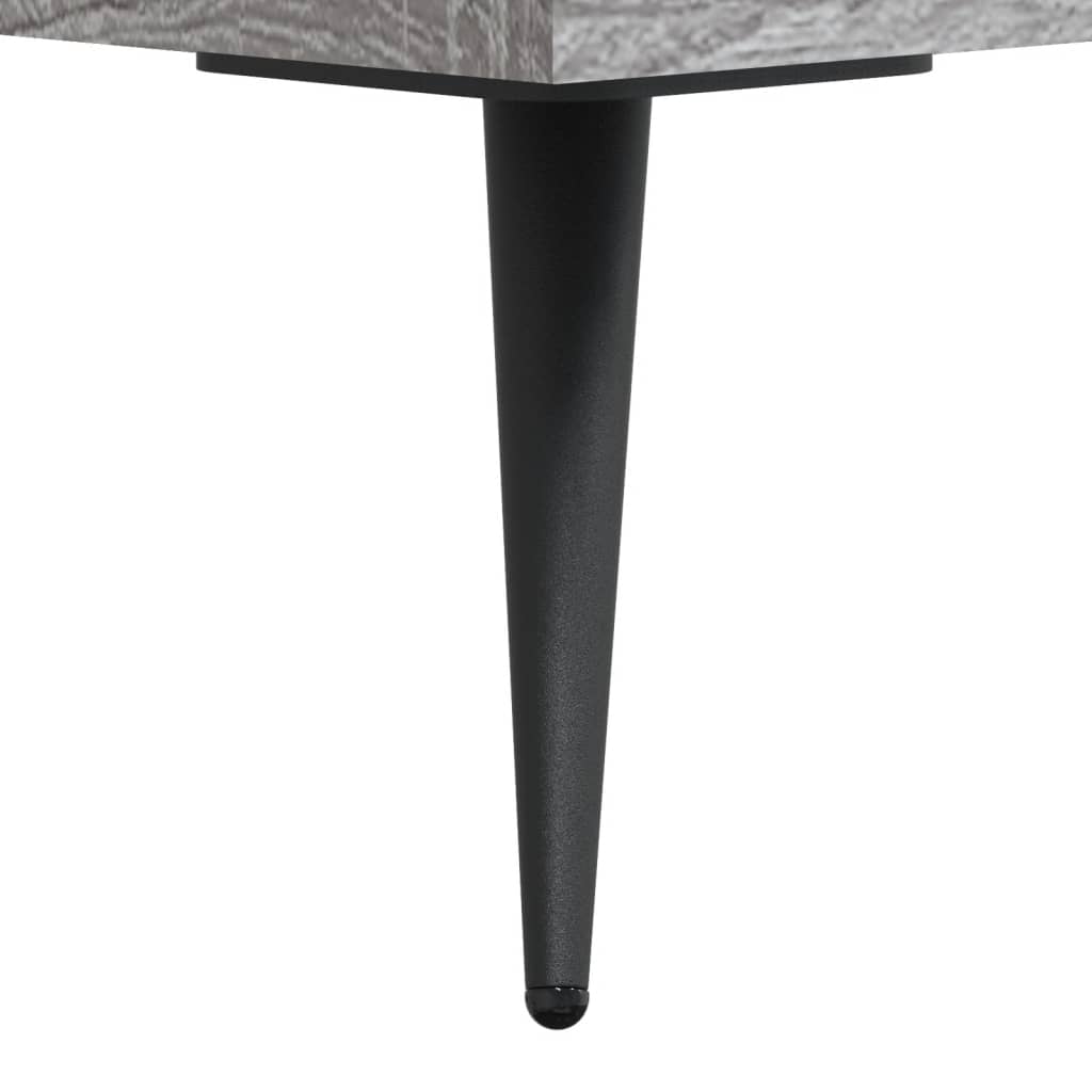 Κομοδίνο Γκρι Sonoma 40 x 40 x 50 εκ. από Επεξεργασμένο Ξύλο - Pakobazaar