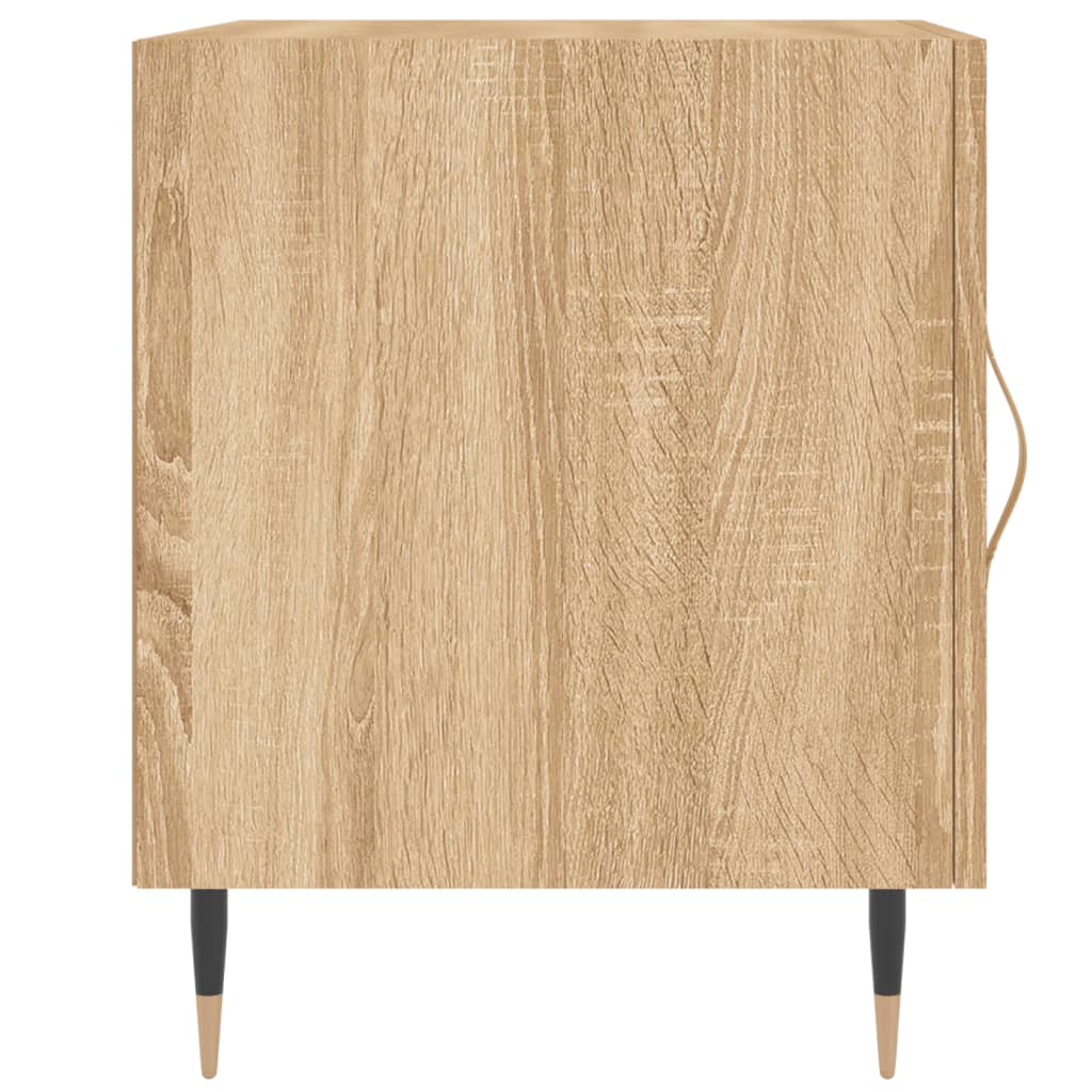 Κομοδίνο Sonoma Δρυς 40 x 40 x 50 εκ. από Επεξεργασμένο Ξύλο