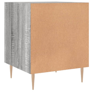 Κομοδίνο Γκρι Sonoma 40 x 40 x 50 εκ. από Επεξεργασμένο Ξύλο