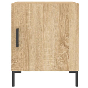 Κομοδίνο Sonoma Δρυς 40 x 40 x 50 εκ. από Επεξεργασμένο Ξύλο