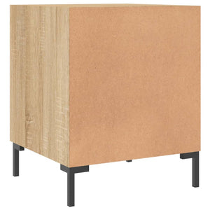 Κομοδίνο Sonoma Δρυς 40 x 40 x 50 εκ. από Επεξεργασμένο Ξύλο