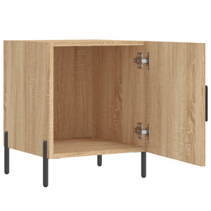 Κομοδίνο Sonoma Δρυς 40 x 40 x 50 εκ. από Επεξεργασμένο Ξύλο