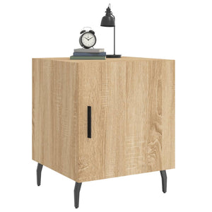 Κομοδίνα 2 τεμ. Sonoma Δρυς 40x40x50 εκ. από Επεξεργασμένο Ξύλο