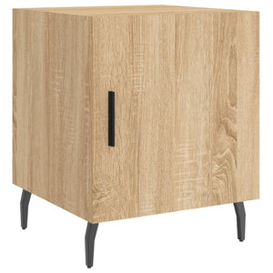 Κομοδίνα 2 τεμ. Sonoma Δρυς 40x40x50 εκ. από Επεξεργασμένο Ξύλο