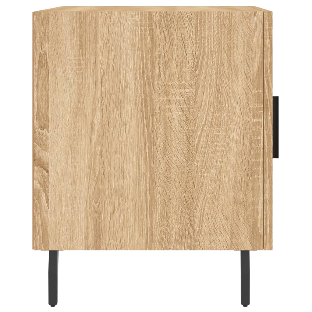 Κομοδίνα 2 τεμ. Sonoma Δρυς 40x40x50 εκ. από Επεξεργασμένο Ξύλο