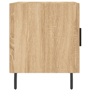 Κομοδίνα 2 τεμ. Sonoma Δρυς 40x40x50 εκ. από Επεξεργασμένο Ξύλο