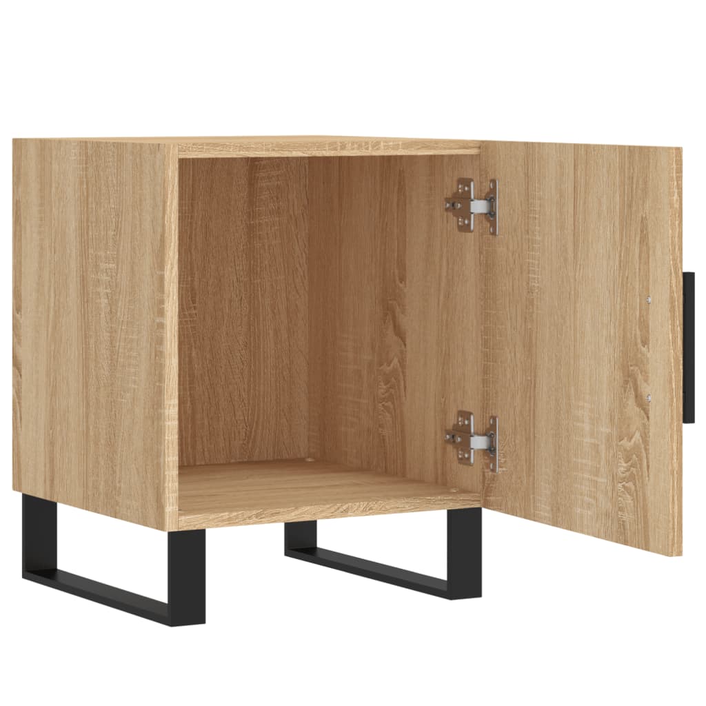 Κομοδίνο Sonoma Δρυς 40 x 40 x 50 εκ. από Επεξεργασμένο Ξύλο