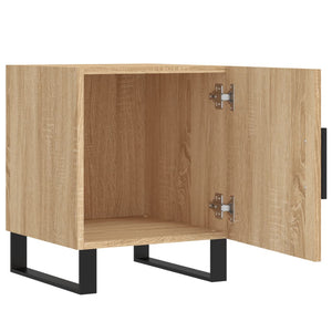 Κομοδίνο Sonoma Δρυς 40 x 40 x 50 εκ. από Επεξεργασμένο Ξύλο