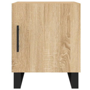 Κομοδίνο Sonoma Δρυς 40 x 40 x 50 εκ. από Επεξεργασμένο Ξύλο