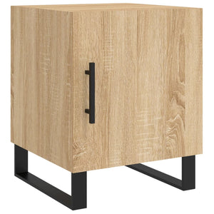 Κομοδίνα 2 τεμ. Sonoma Δρυς 40x40x50 εκ. από Επεξεργασμένο Ξύλο