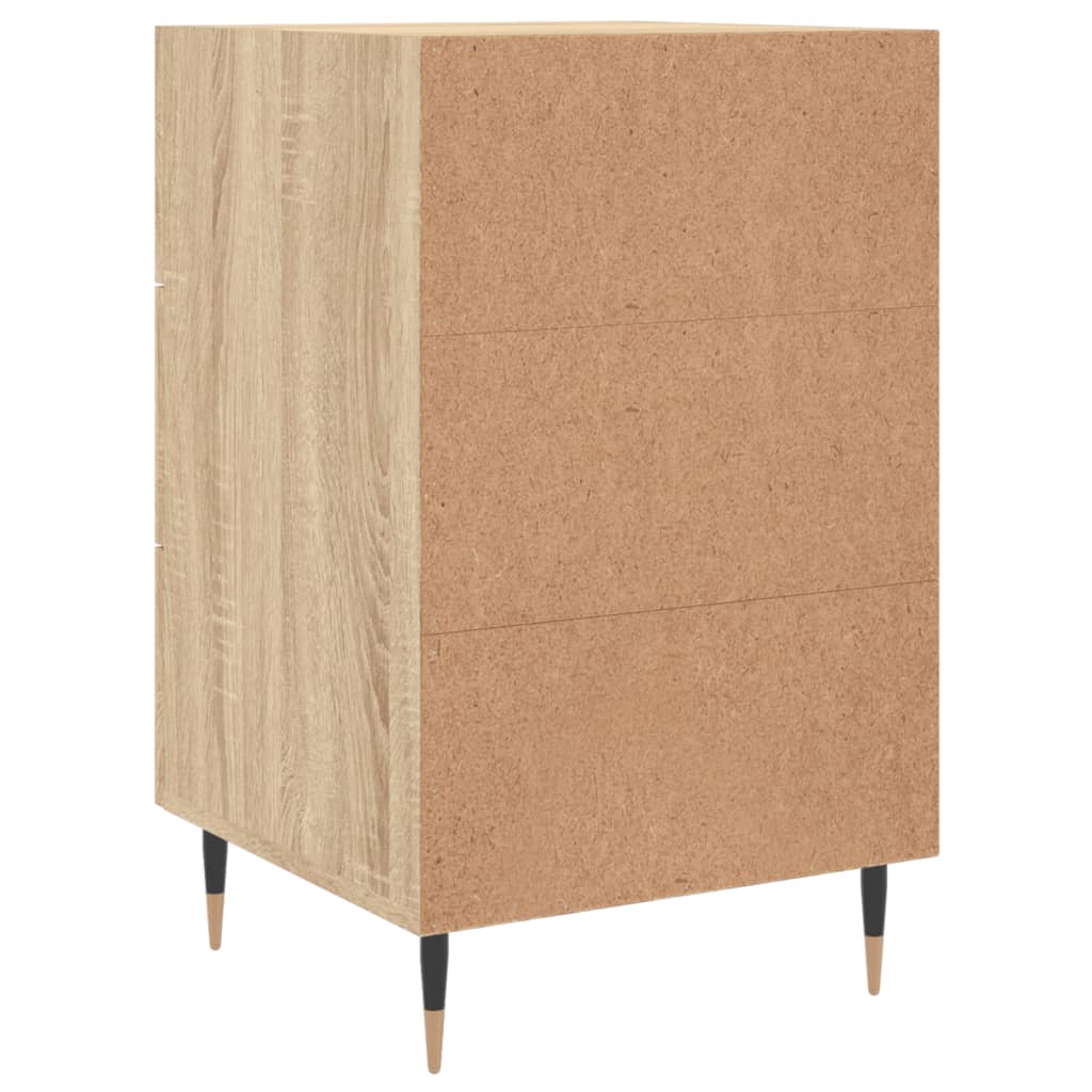 Κομοδίνο Sonoma Δρυς 40 x 40 x 66 εκ. από Επεξεργασμένο Ξύλο