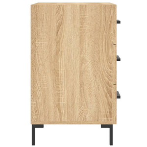Κομοδίνο Sonoma Δρυς 40 x 40 x 66 εκ. από Επεξεργασμένο Ξύλο