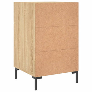 Κομοδίνο Sonoma Δρυς 40 x 40 x 66 εκ. από Επεξεργασμένο Ξύλο