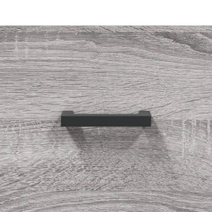 Κομοδίνο Γκρι Sonoma 40 x 40 x 66 εκ. από Επεξεργασμένο Ξύλο