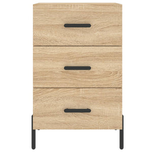 Κομοδίνο Sonoma Δρυς 40 x 40 x 66 εκ. από Επεξεργασμένο Ξύλο