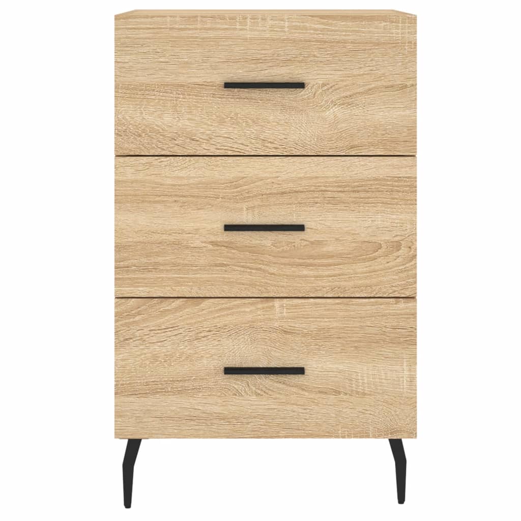 Κομοδίνο Sonoma Δρυς 40 x 40 x 66 εκ. από Επεξεργασμένο Ξύλο