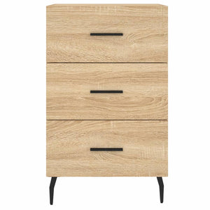 Κομοδίνο Sonoma Δρυς 40 x 40 x 66 εκ. από Επεξεργασμένο Ξύλο