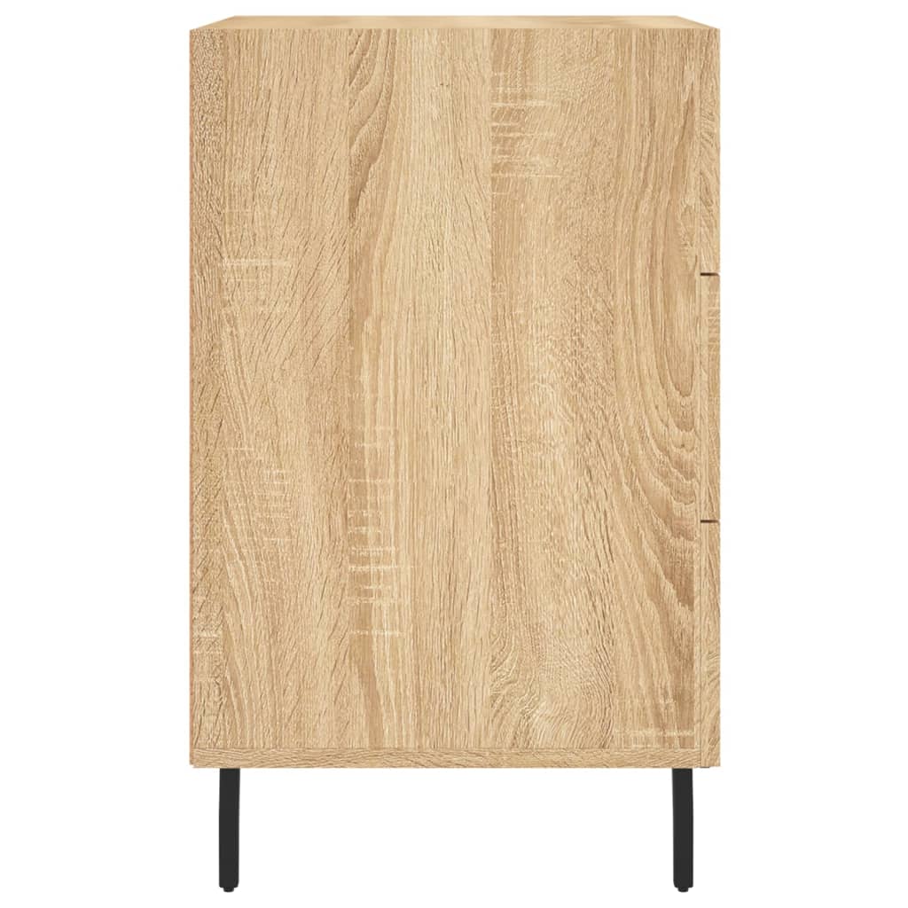 Κομοδίνο Sonoma Δρυς 40 x 40 x 66 εκ. από Επεξεργασμένο Ξύλο
