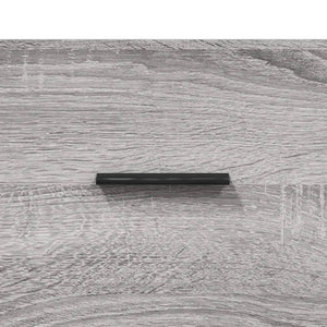 Κομοδίνο Γκρι Sonoma 40 x 40 x 66 εκ. από Επεξεργασμένο Ξύλο