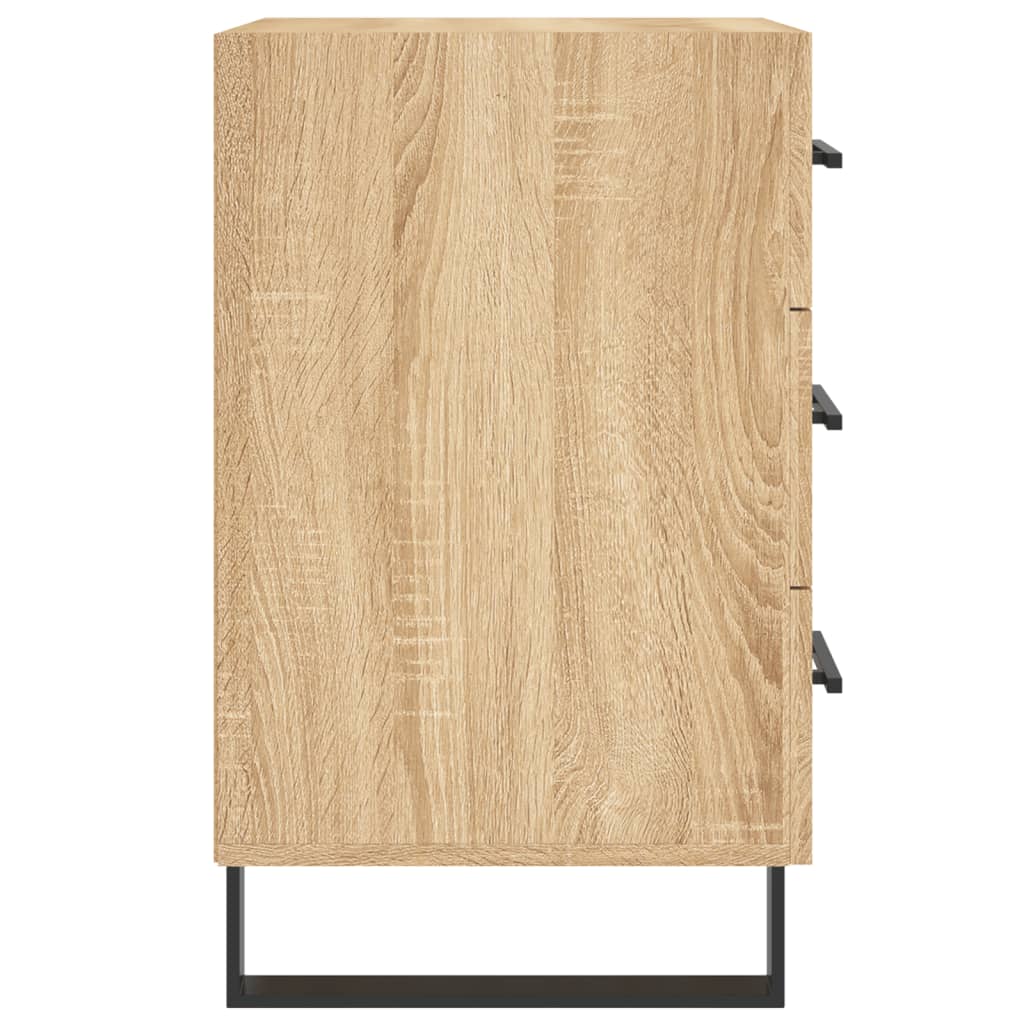 Κομοδίνο Sonoma Δρυς 40 x 40 x 66 εκ. από Επεξεργασμένο Ξύλο