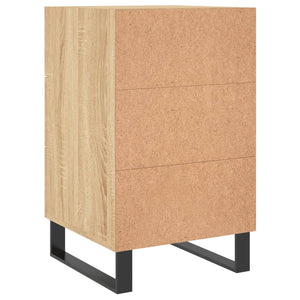 Κομοδίνο Sonoma Δρυς 40 x 40 x 66 εκ. από Επεξεργασμένο Ξύλο