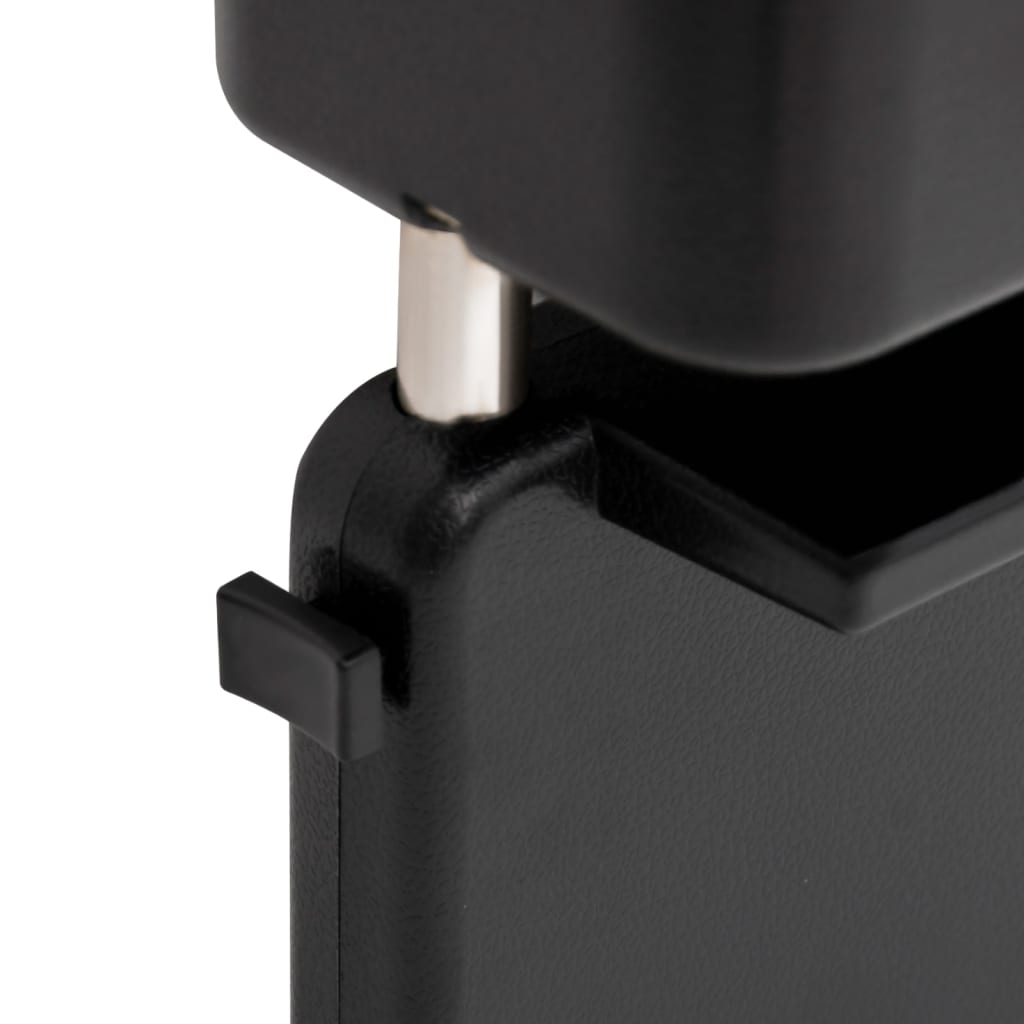 Τεμπέλης Αυτοκινήτου Γενικής Χρήσης Μαύρος 23x8x(30-38) εκ. ABS - Pakobazaar