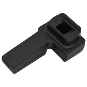 Τεμπέλης Αυτοκινήτου Μαύρος 14,5x32x(27-46) από ABS - PAKOBAZAAR