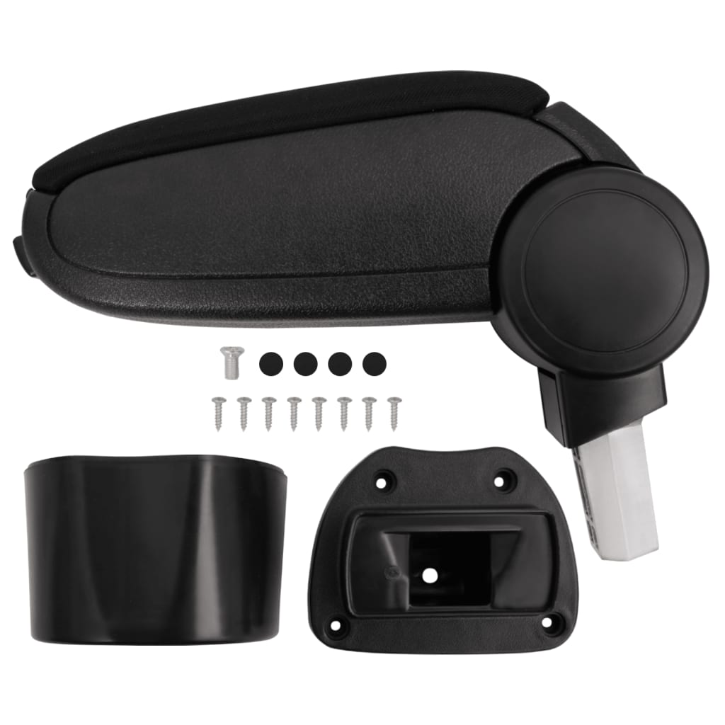 Τεμπέλης Αυτοκινήτου Μαύρος 14,5 x 31,5 x (30-48) εκ. από ABS - PAKOBAZAAR