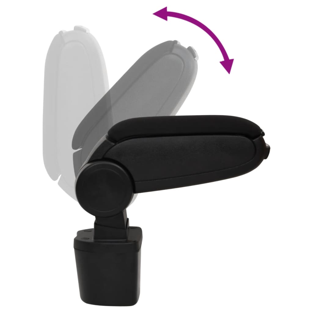 Τεμπέλης Αυτοκινήτου Μαύρος 14,5 x 31,5 x (30-48) εκ. από ABS - PAKOBAZAAR