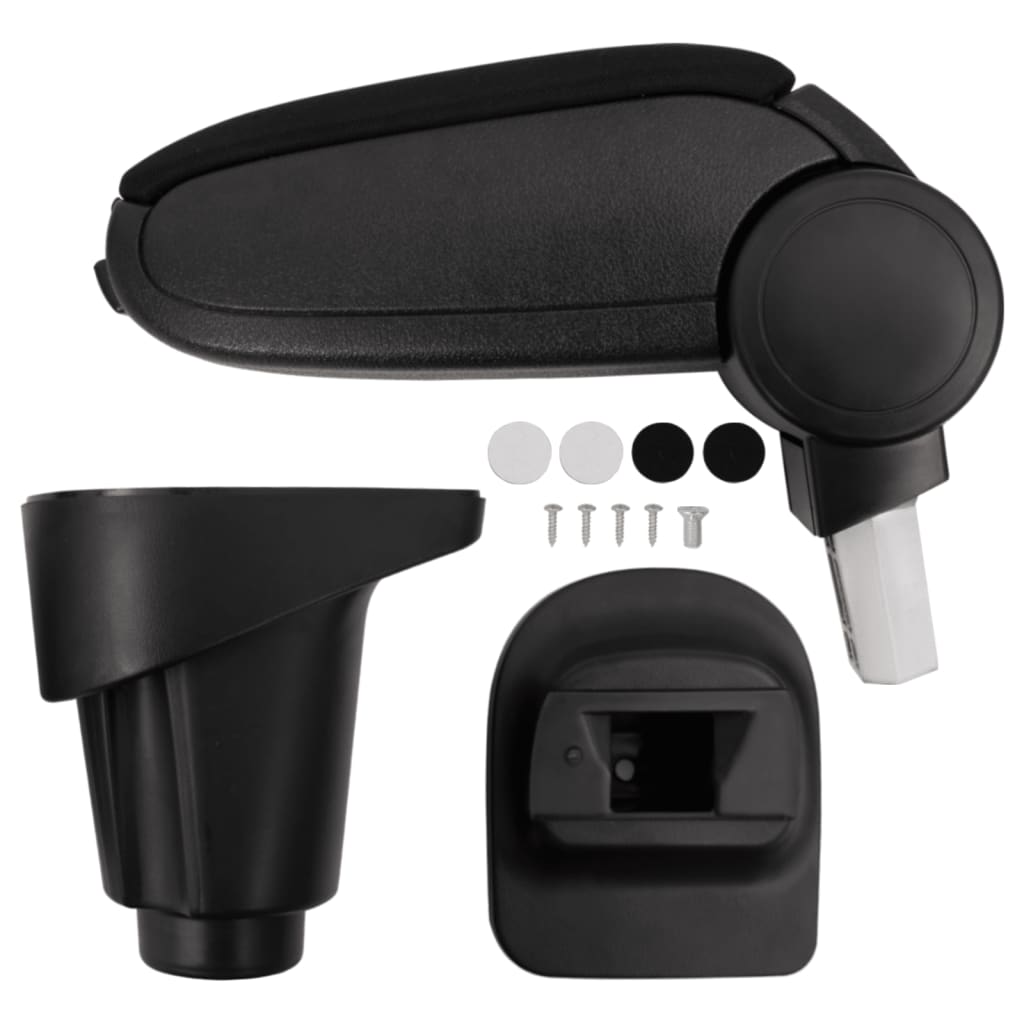 Τεμπέλης Αυτοκινήτου Μαύρος 14 x 35 x (37-53) εκ. από ABS - PAKOBAZAAR