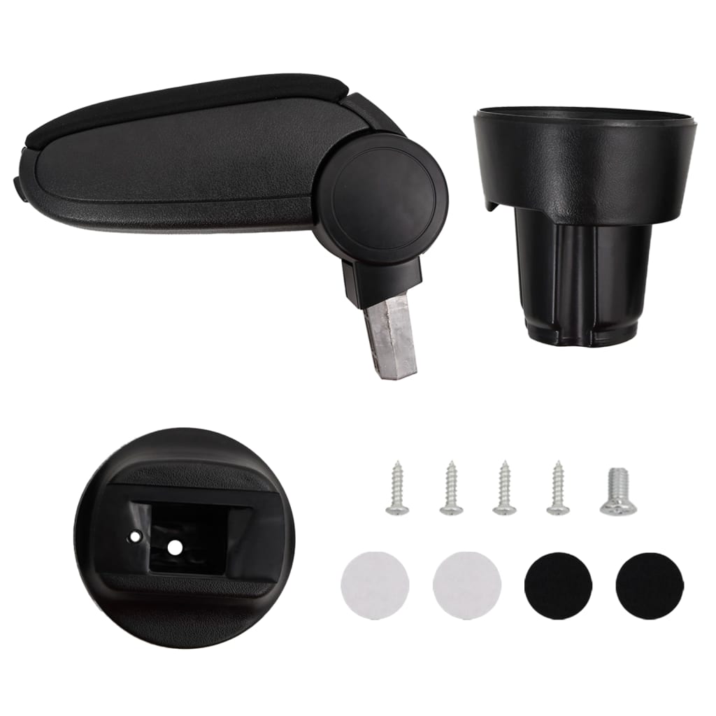 Τεμπέλης Αυτοκινήτου Μαύρος 13 x 33 x (33-49) εκ. από ABS - PAKOBAZAAR