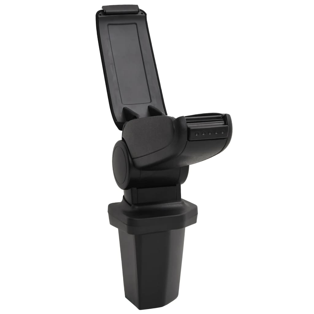 Τεμπέλης Αυτοκινήτου Μαύρος 15 x 32 x (40-52) εκ. από ABS - PAKOBAZAAR