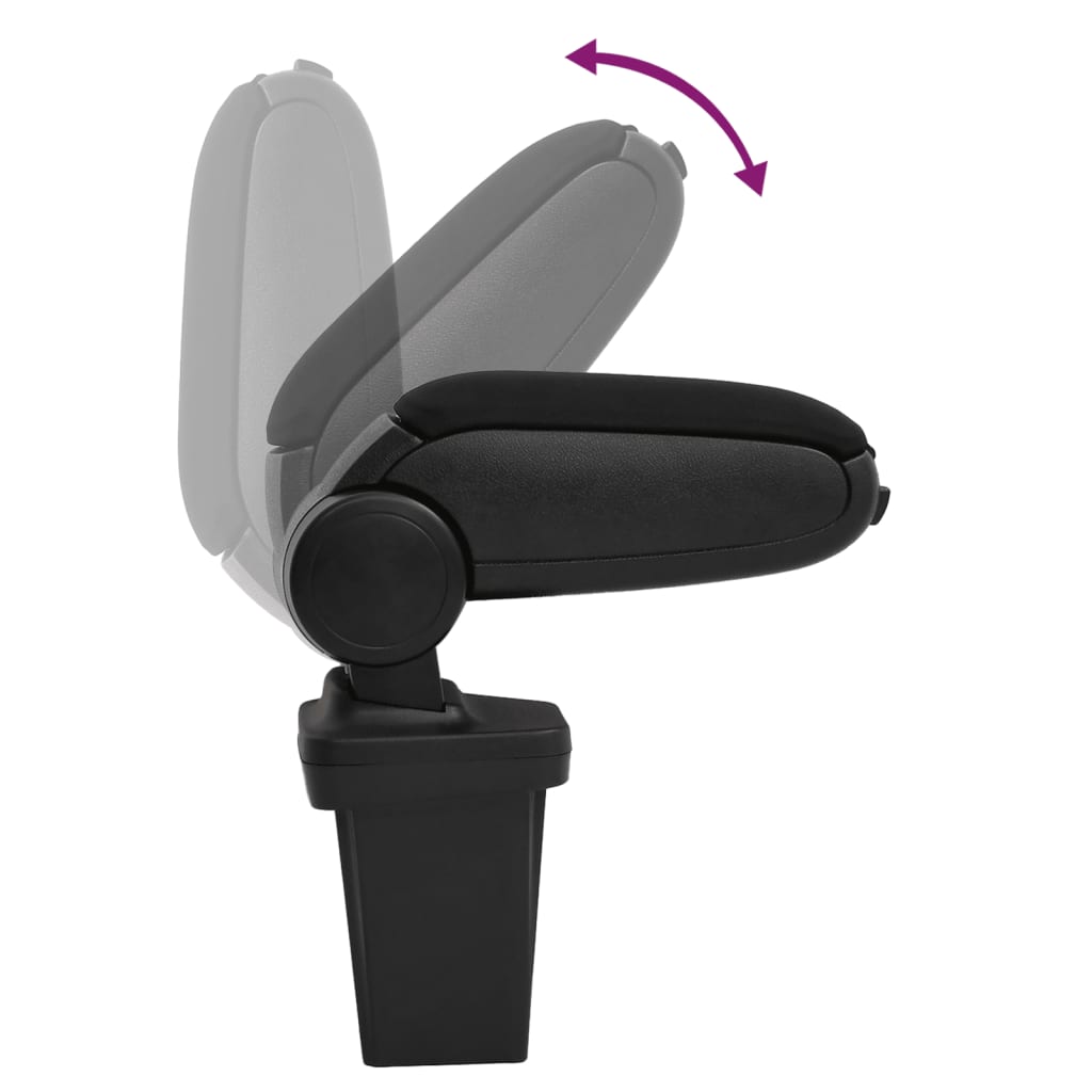 Τεμπέλης Αυτοκινήτου Μαύρος 15 x 32 x (40-52) εκ. από ABS - PAKOBAZAAR