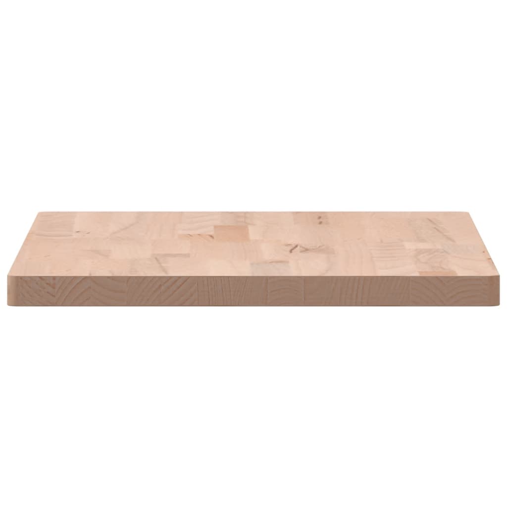 Επιφάνεια Τραπεζιού Ορθογώνια 60x40x2,5 εκ. Μασίφ Ξύλο Οξιάς
