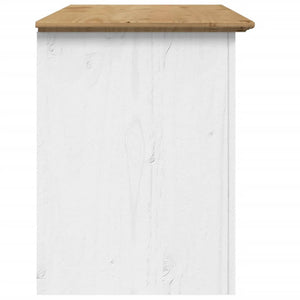 Έπιπλο Τηλεόρασης BODO 2 Συρτάρια Καφέ 91,5x44,5x56 εκ. Πεύκο