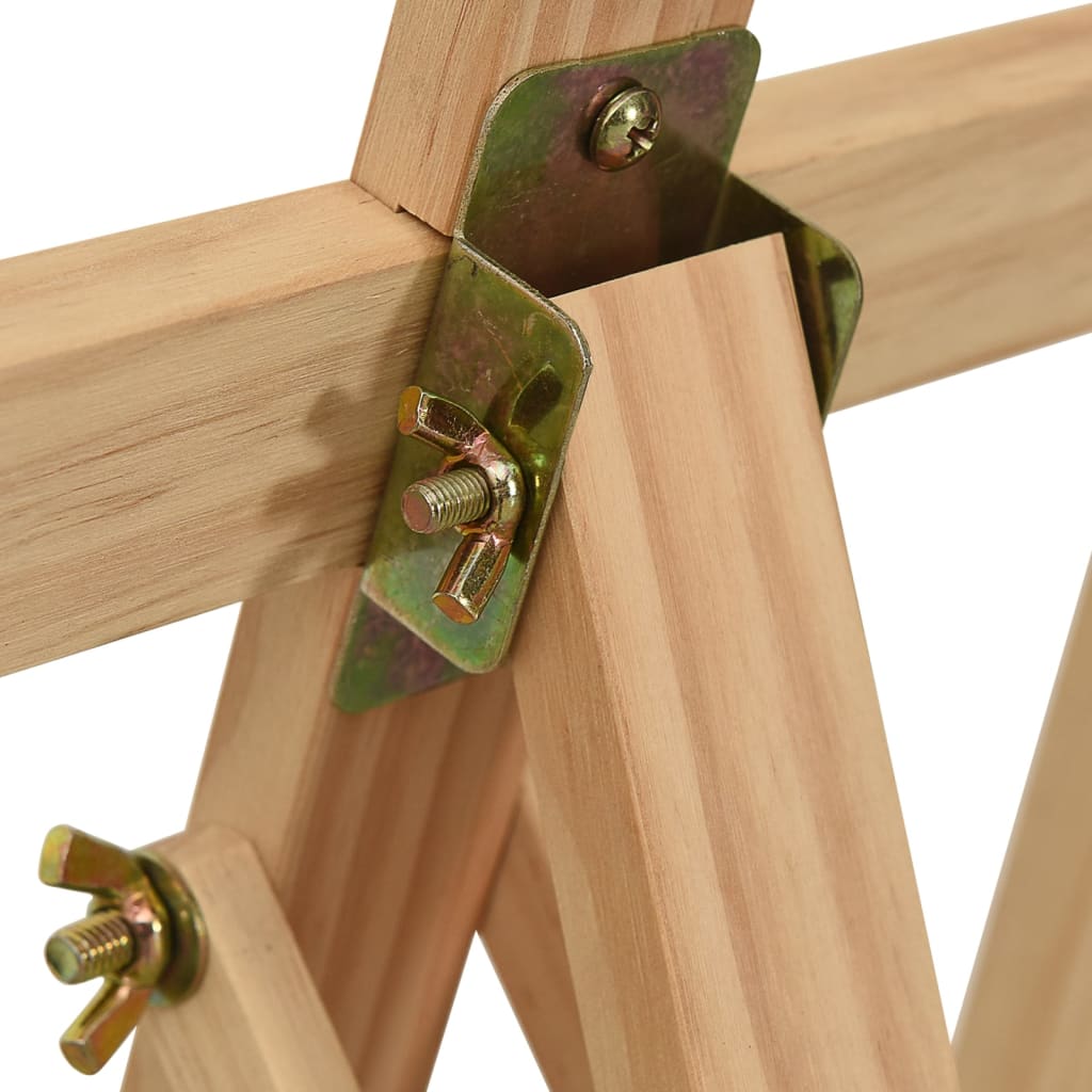 Καβαλέτο Επιδαπέδιο 53,5 x 95 x 127 εκ. από Μασίφ Ξύλο Πεύκου - PAKOBAZAAR