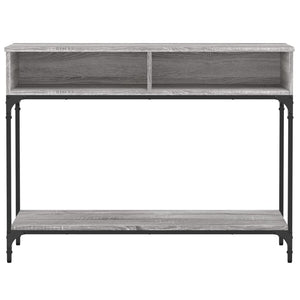 Τραπέζι Κονσόλα Γκρι Sonoma 100x30,5x75 εκ. Επεξεργασμένο Ξύλο