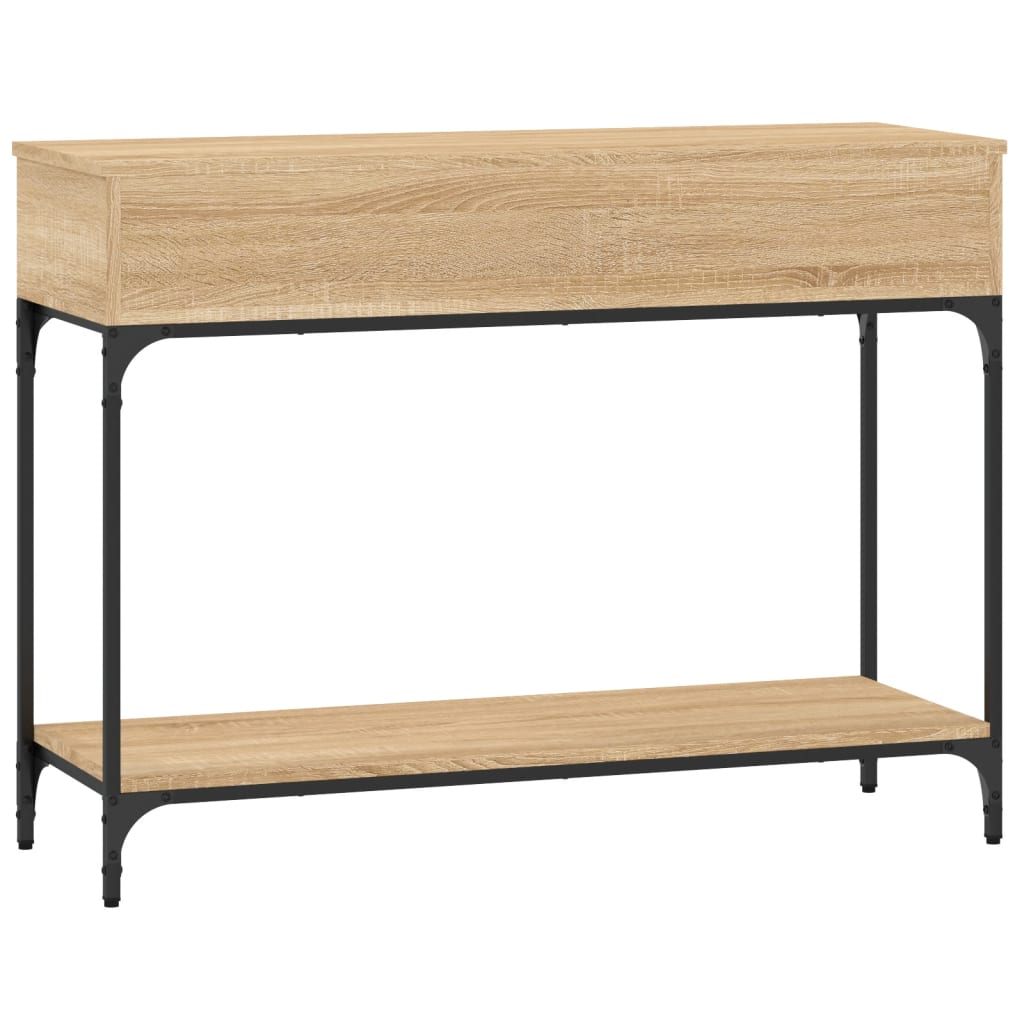 Τραπέζι Κονσόλα Sonoma Δρυς 100x34,5x75 εκ. Επεξεργασμένο Ξύλο