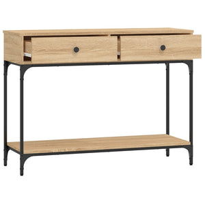 Τραπέζι Κονσόλα Sonoma Δρυς 100x34,5x75 εκ. Επεξεργασμένο Ξύλο