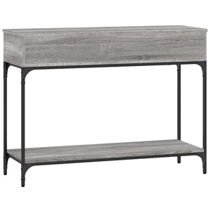 Τραπέζι Κονσόλα Γκρι Sonoma 100x34,5x75 εκ. Επεξεργασμένο Ξύλο