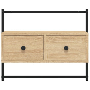 Έπιπλο Τηλεόρασης Επιτοίχιο Sonoma Δρυς 60,5x30x51 εκ. Επ. Ξύλο