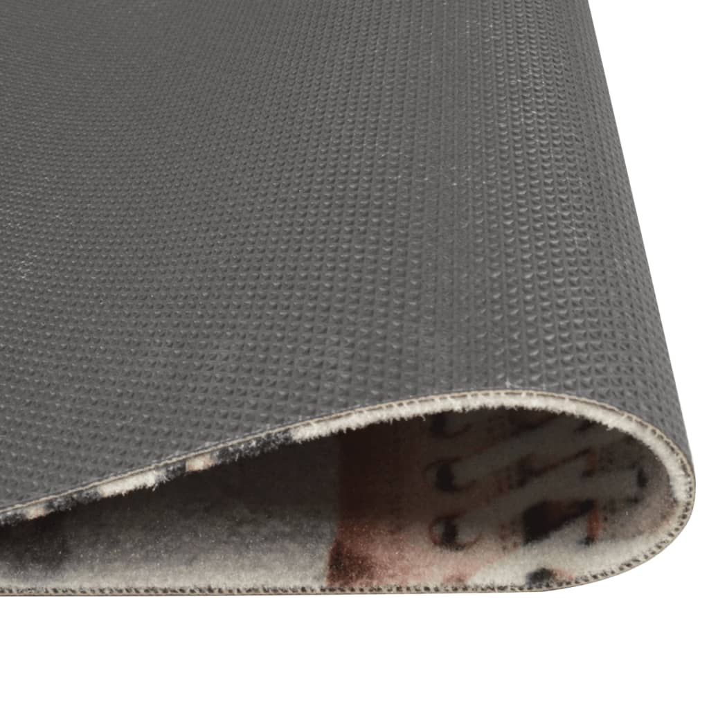Χαλί Κουζίνας Πλενόμενο Επιγραφή Shoezone 60x180 εκ. Βελούδινο - Pakobazaar