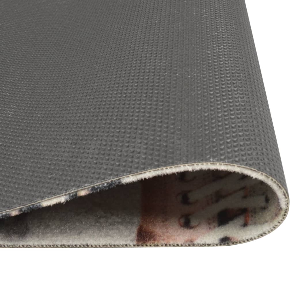 Χαλί Κουζίνας Πλενόμενο Επιγραφή Shoezone 60x300 εκ. Βελούδινο