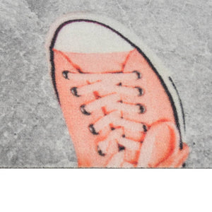 Χαλί Κουζίνας Πλενόμενο Επιγραφή Shoezone 60x300 εκ. Βελούδινο