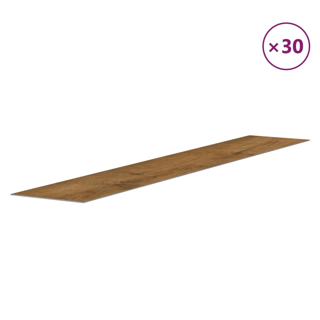 Πάνελ Τοίχου Ξύλινη Εμφάνιση Καφέ 4,12 μ² από PVC - Pakobazaar