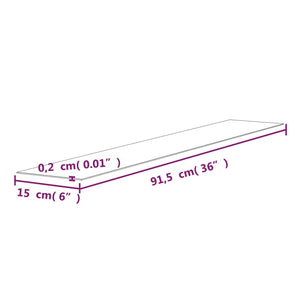 Πάνελ Τοίχου Ξύλινη Εμφάνιση Καφέ 4,12 μ² από PVC - Pakobazaar