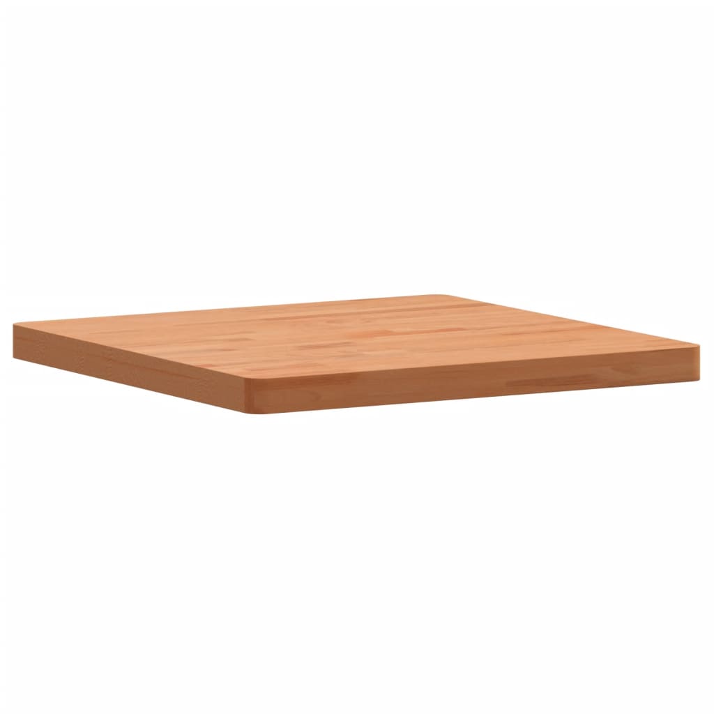 Επιφάνεια Τραπεζιού Τετράγωνη 60x60x4 εκ. Μασίφ Ξύλο Οξιάς - Pakobazaar