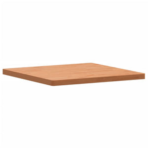 Επιφάνεια Τραπεζιού Τετράγωνη 80x80x4 εκ. Μασίφ Ξύλο Οξιάς - Pakobazaar