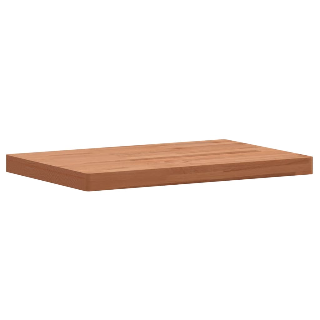 Πάγκος Μπάνιου 60x40x4 εκ. από Μασίφ Ξύλο Οξιάς