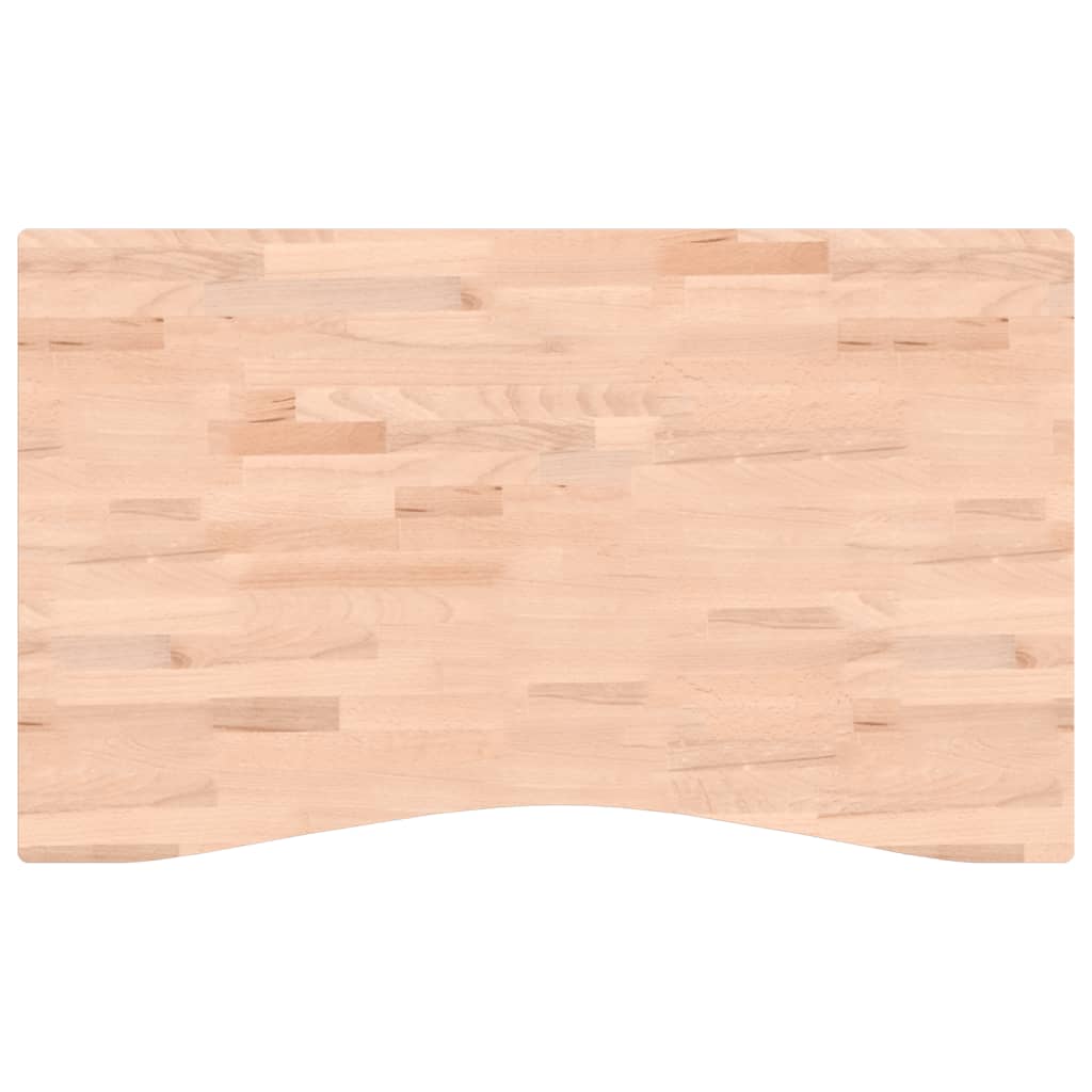 Επιφάνεια Εργασίας 100x(55-60)x1,5 εκ. από Μασίφ Ξύλο Οξιάς